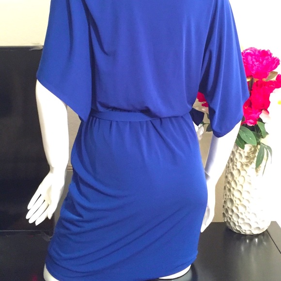 Trina Turk, elegant royal blue dress, size 0 - Picture 3 of 4